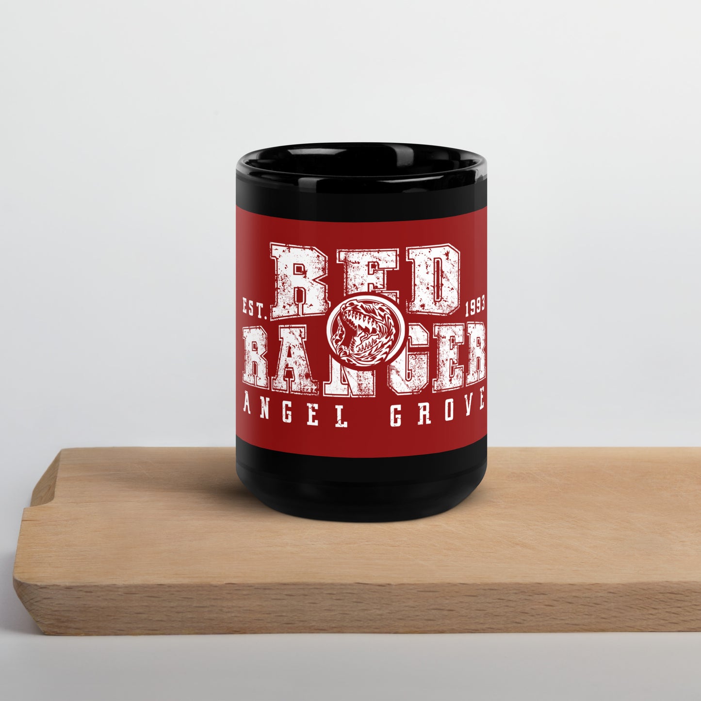 Red Ranger Glossy Mug - St. John Enterprises