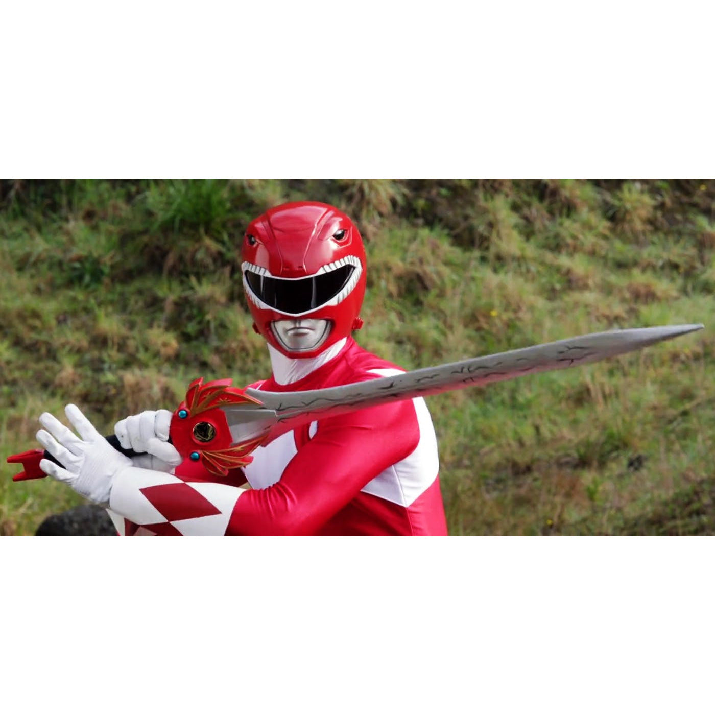 Red Ranger with Power Sword | Austin St. John