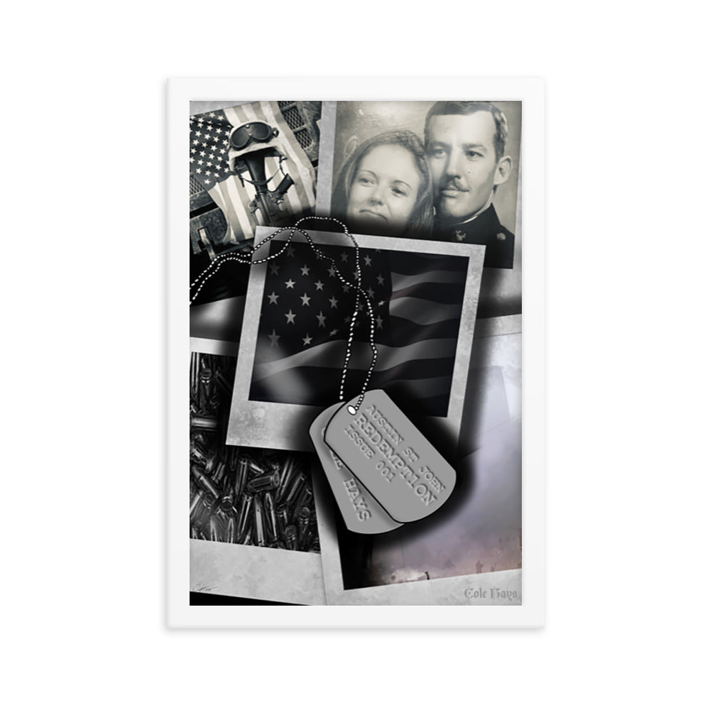 Cole Hays Book One Redempt1on Cover Limited Edition - St. John Enterprises