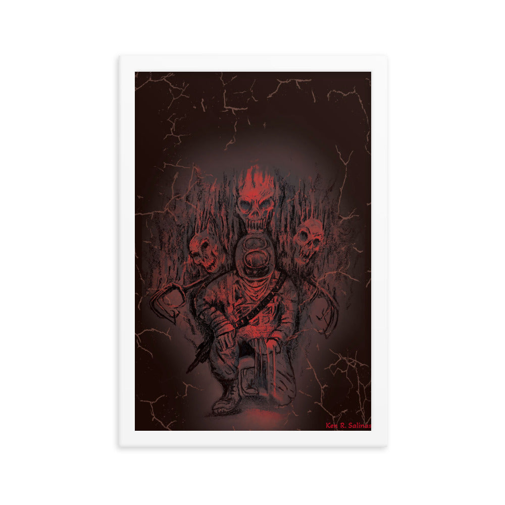 Ken R. Salinas Book One Redempt1on Cover Limited Edition - St. John Enterprises