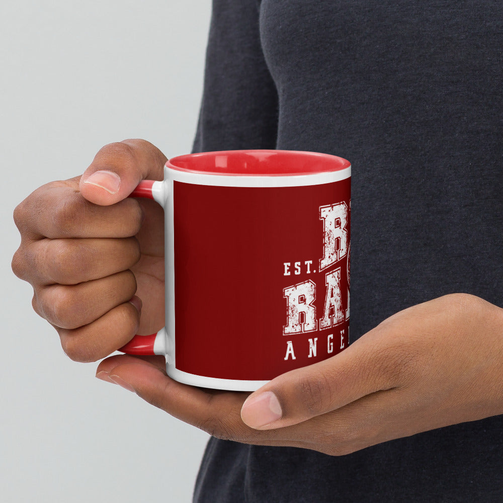 Red Ranger Athletic Dept Mug with Color Inside - St. John Enterprises