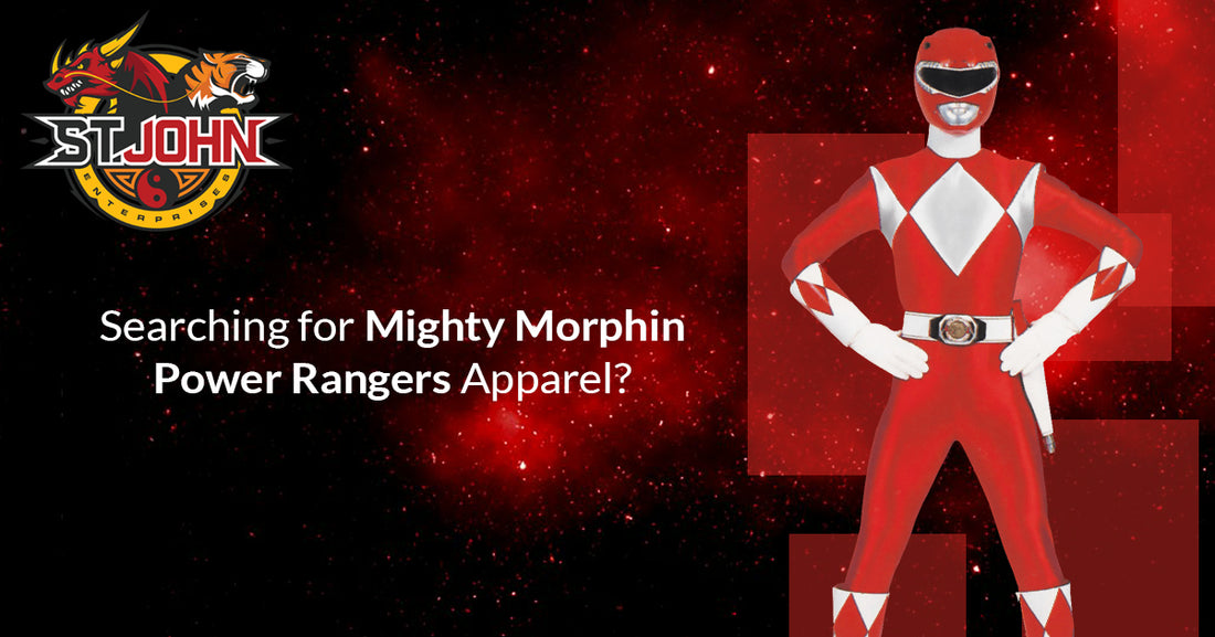 Searching for Mighty Morphin Power Rangers Apparel?