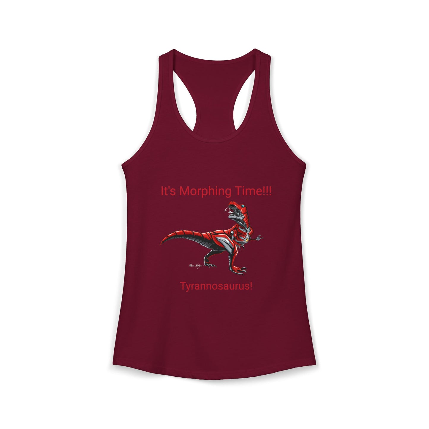 Women's It's Morphing Time T-Rex shirt