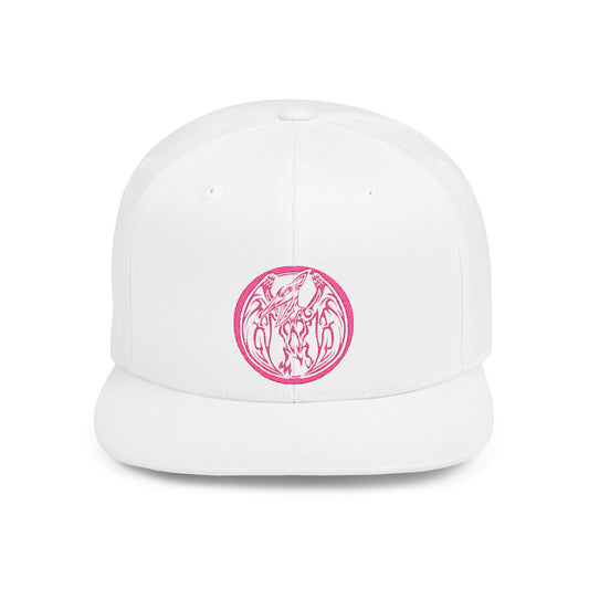 Pink Ranger Flat Bill Hat