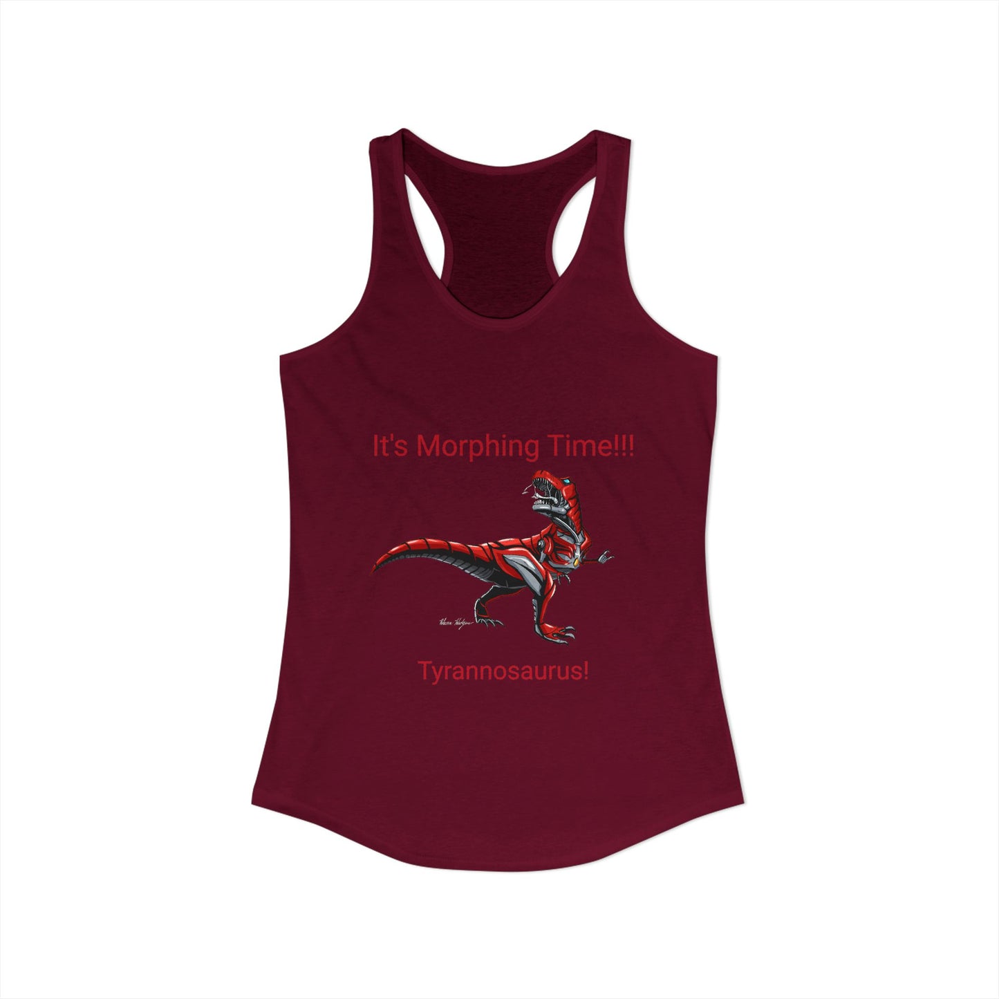 Women's It's Morphing Time T-Rex shirt