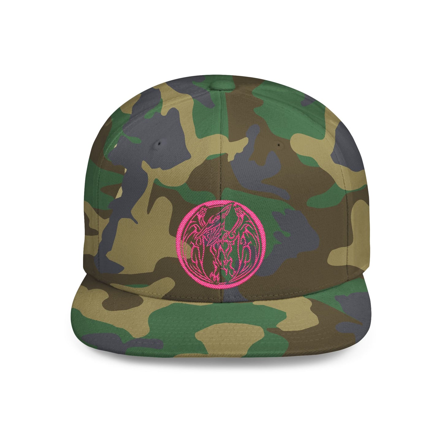 Pink Ranger Flat Bill Hat