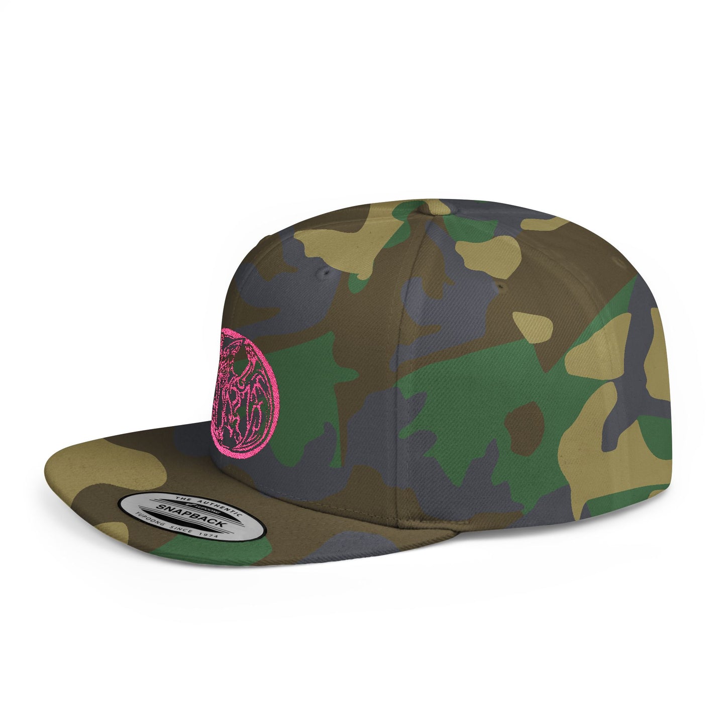 Pink Ranger Flat Bill Hat