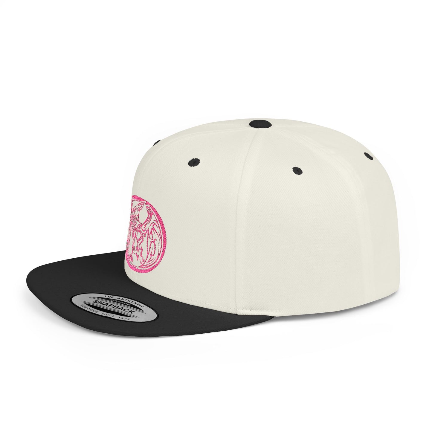 Pink Ranger Flat Bill Hat