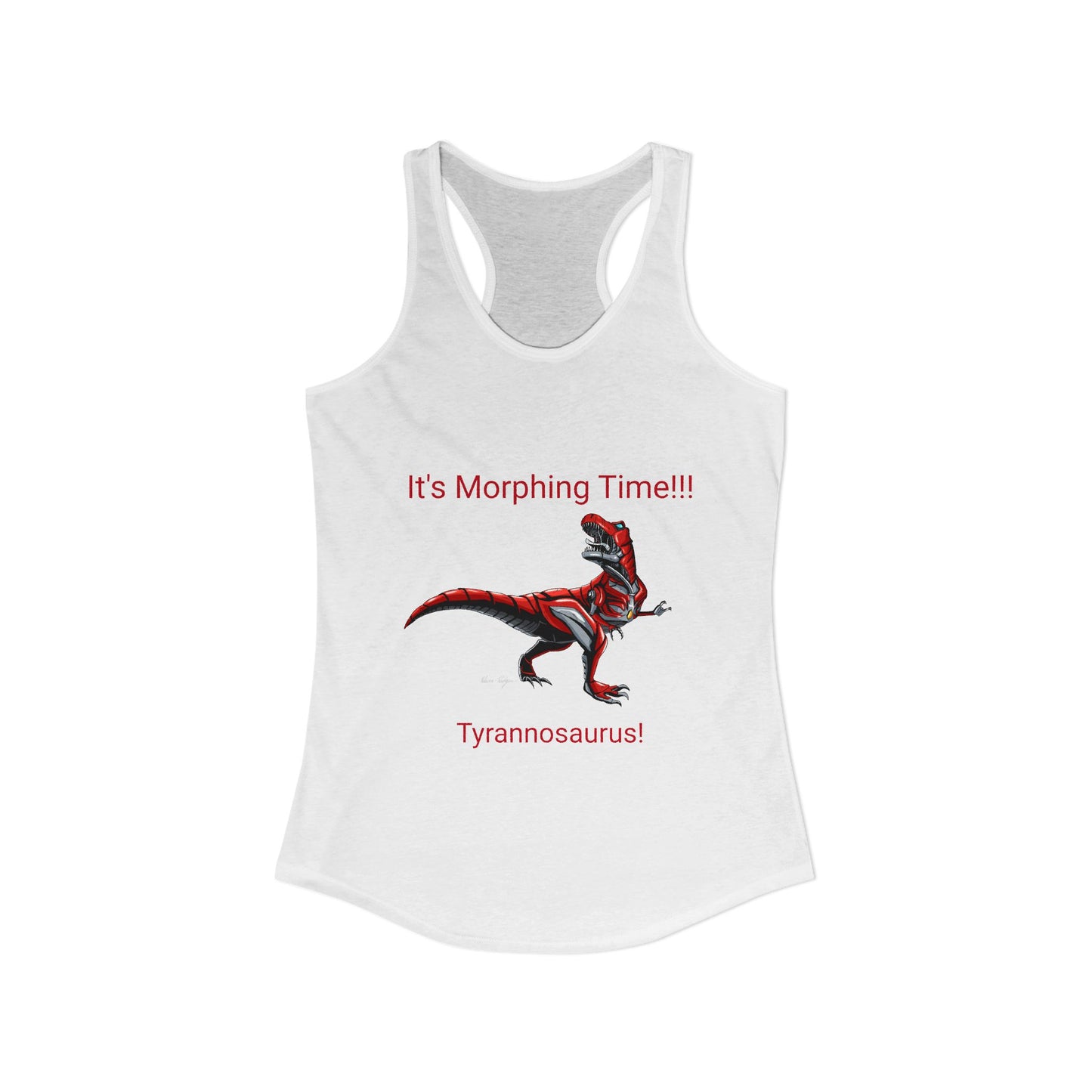 Women's It's Morphing Time T-Rex shirt