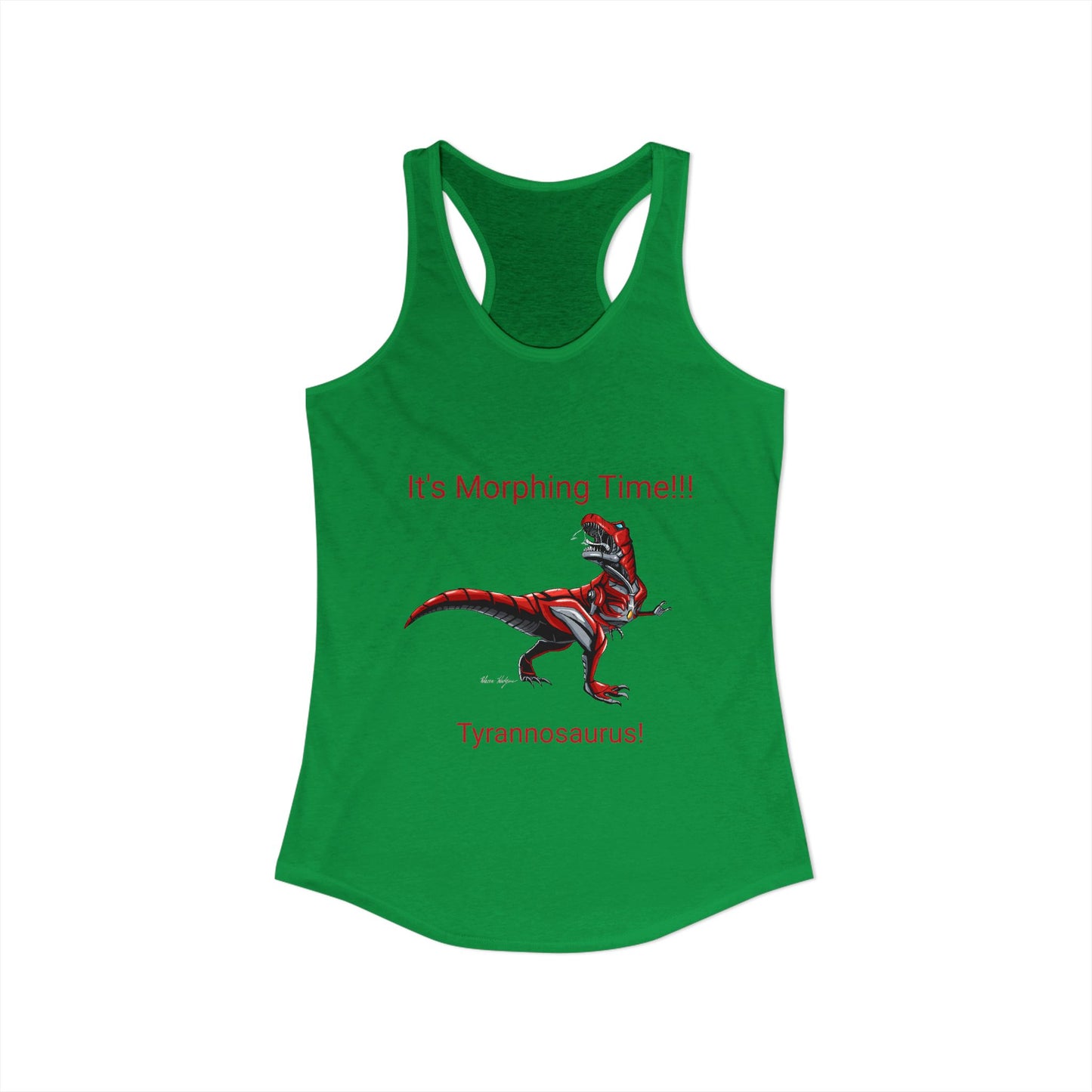 Women's It's Morphing Time T-Rex shirt