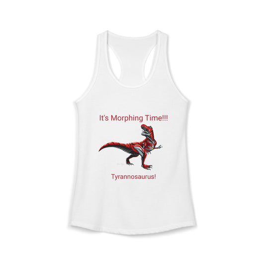 Women's It's Morphing Time T-Rex shirt