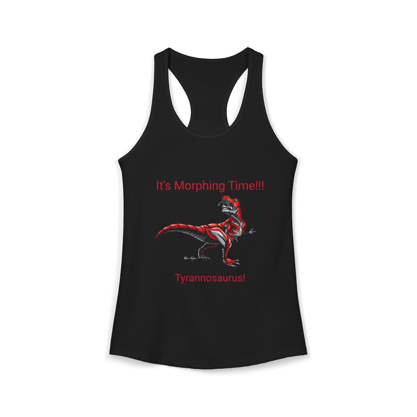 Women's It's Morphing Time T-Rex shirt