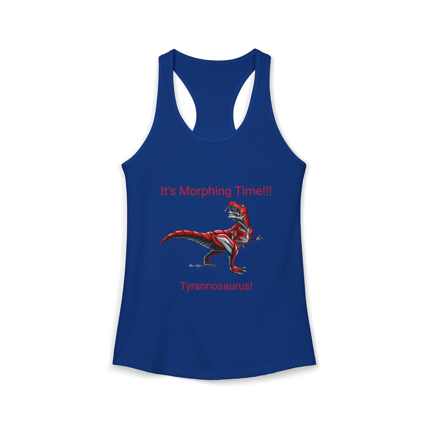 Women's It's Morphing Time T-Rex shirt