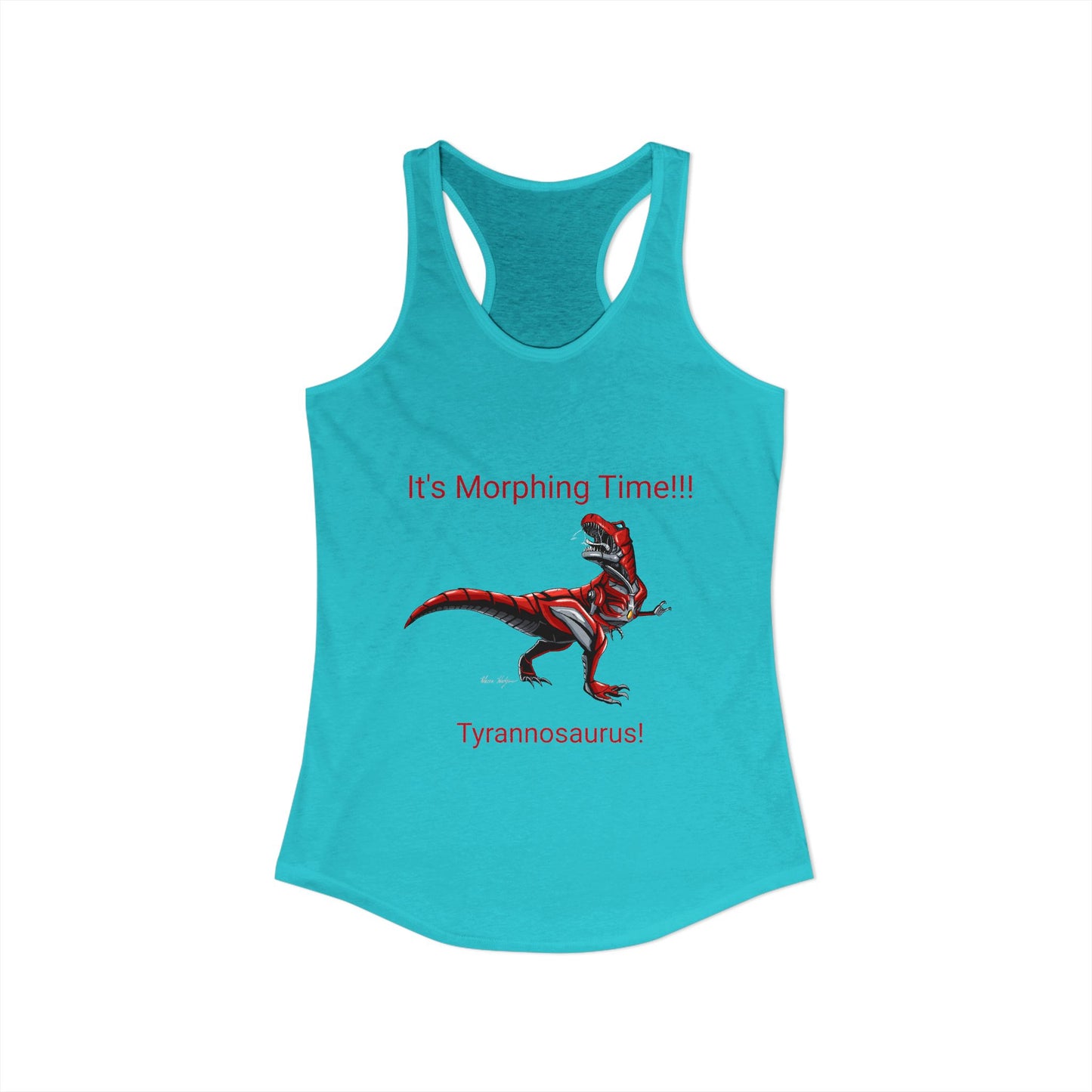 Women's It's Morphing Time T-Rex shirt