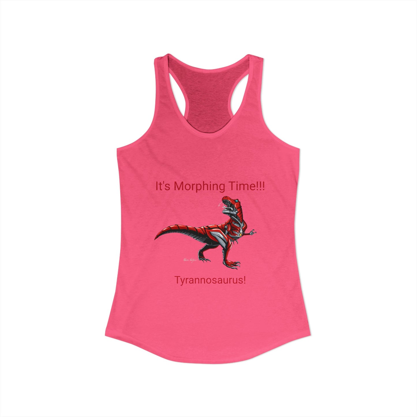 Women's It's Morphing Time T-Rex shirt