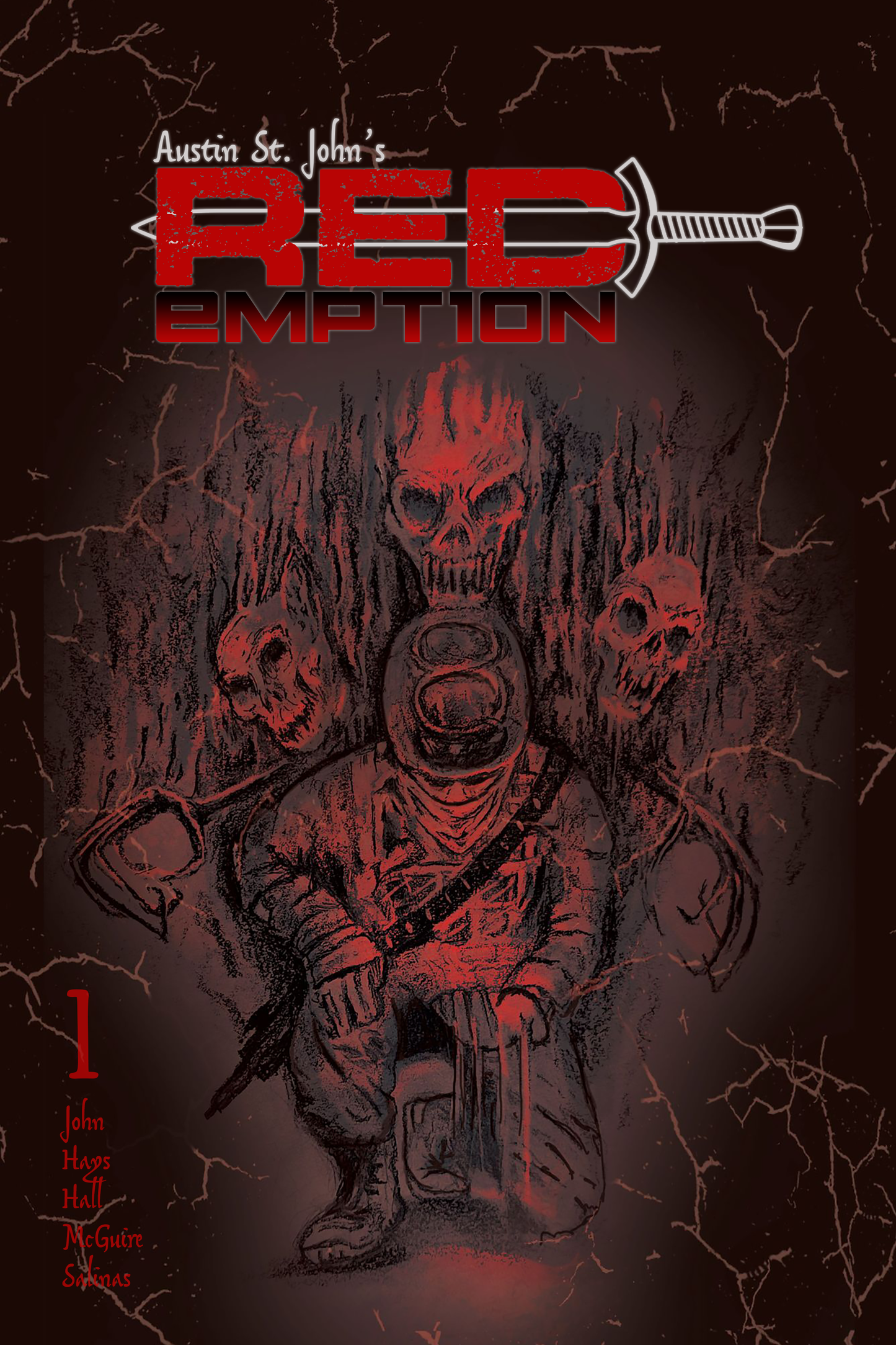 Redempt1on Comics Book One All Covers "Choose Your Artist Cover and Cover Material" - St. John Enterprises