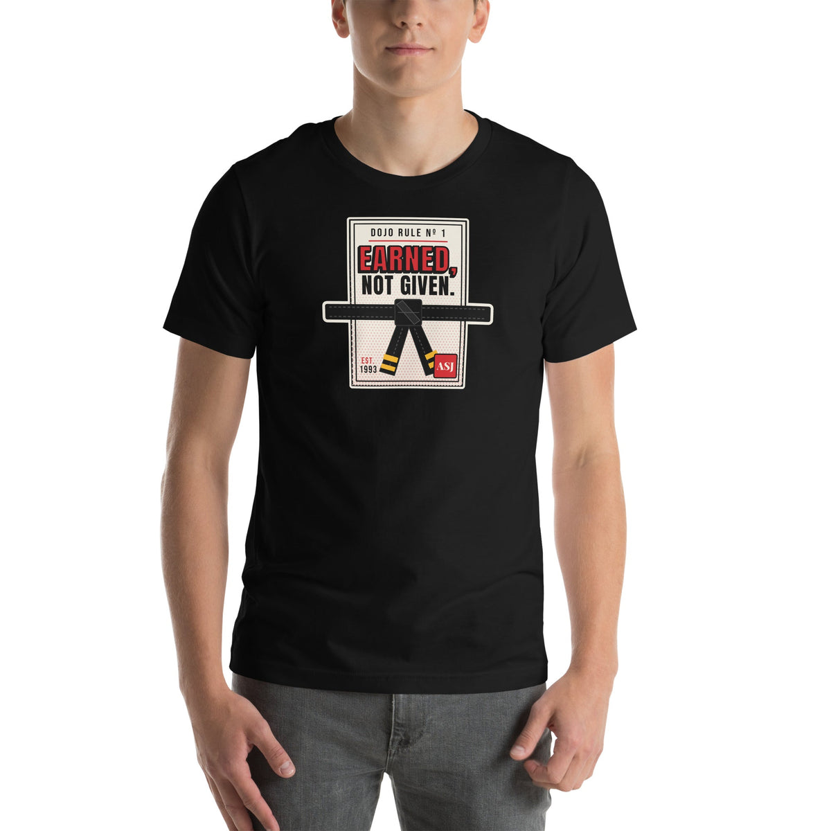 Black Belt Tee + Signed 8x10 Bundle