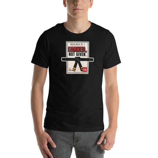 Black Belt Tee + Signed 8x10 Bundle