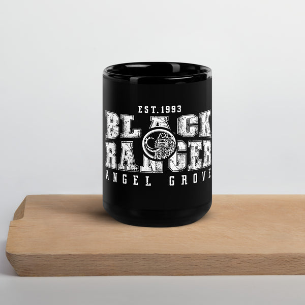 Black Ranger Black Glossy Mug - St. John Enterprises