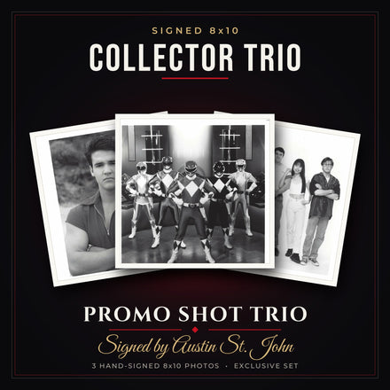 Signed 8x10 Collector Trio — Promo Shot Set