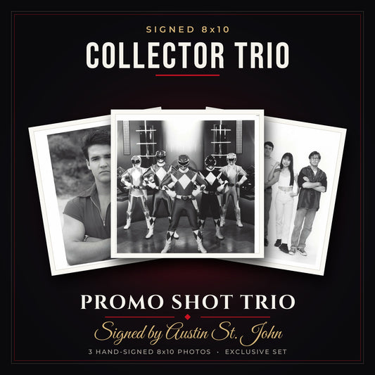Signed 8x10 Collector Trio — Promo Shot Set