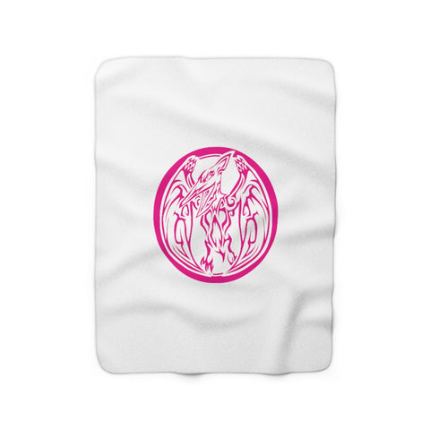 MMPR Pink Ranger Sherpa Fleece Blanket - St. John Enterprises