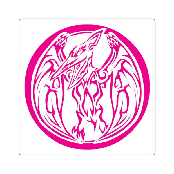 MMPR Pink Ranger Square Sticker