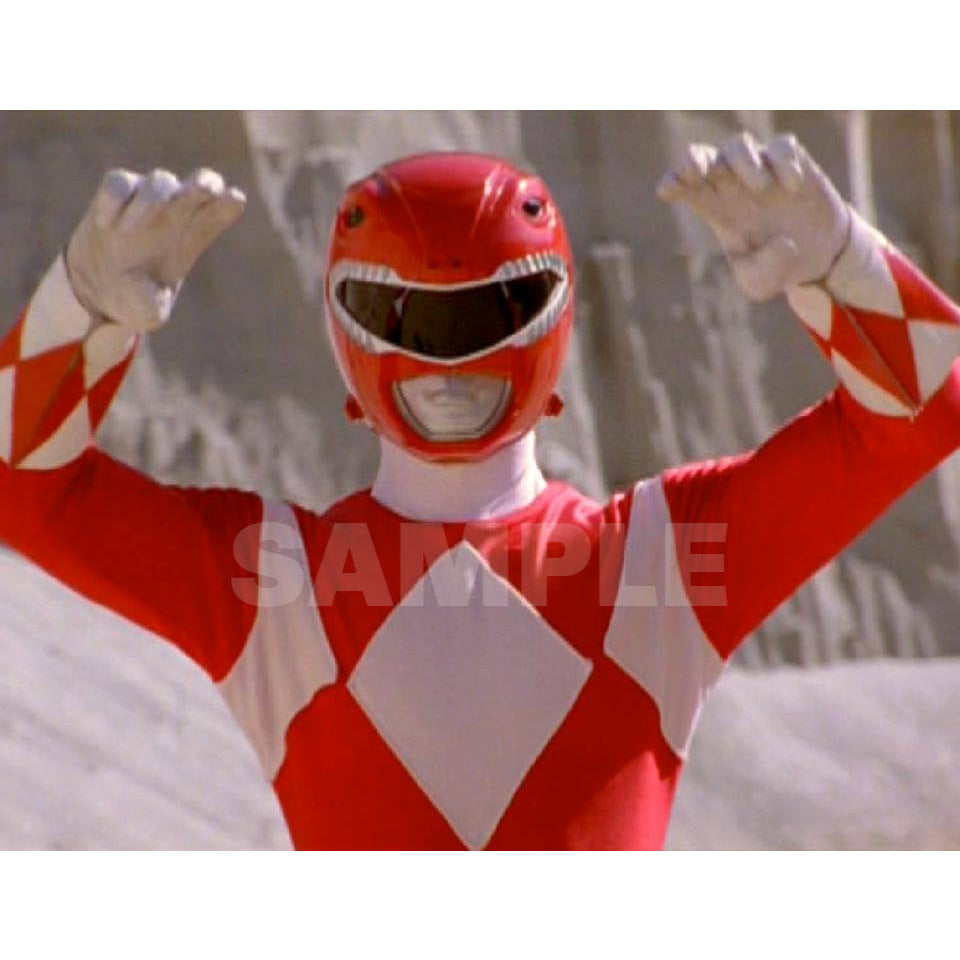 Autographed Red Ranger Fight Pose #3 | Austin St. John – St. John ...