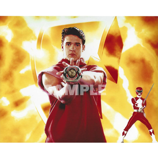 Austin St. John Autograph 8x10 Mighty Morphin Power Ranger - Promo #1 ...