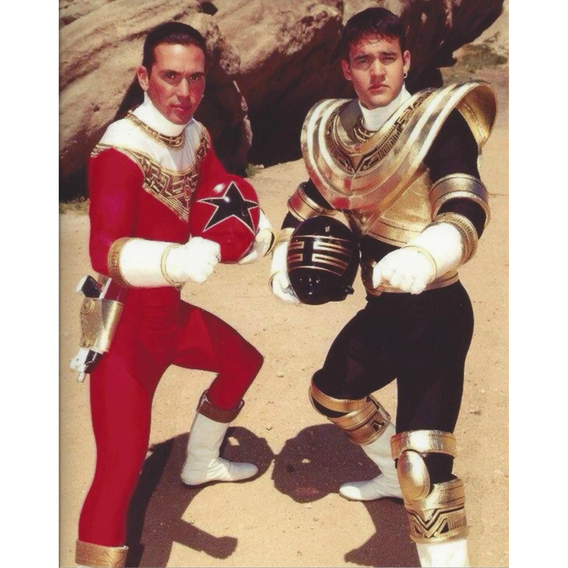 Power Ranger Bts Autographed Photo of the Gold Ranger | Austin St. John – St. John ...