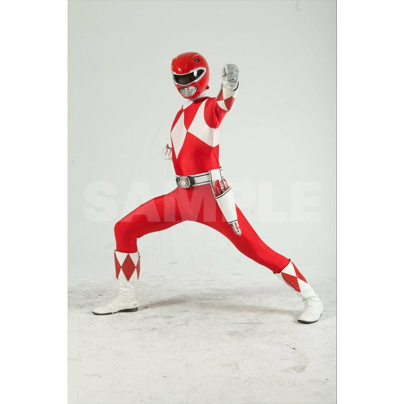 Autographed Red Ranger Fight Pose #2 | Austin St. John – St. John ...