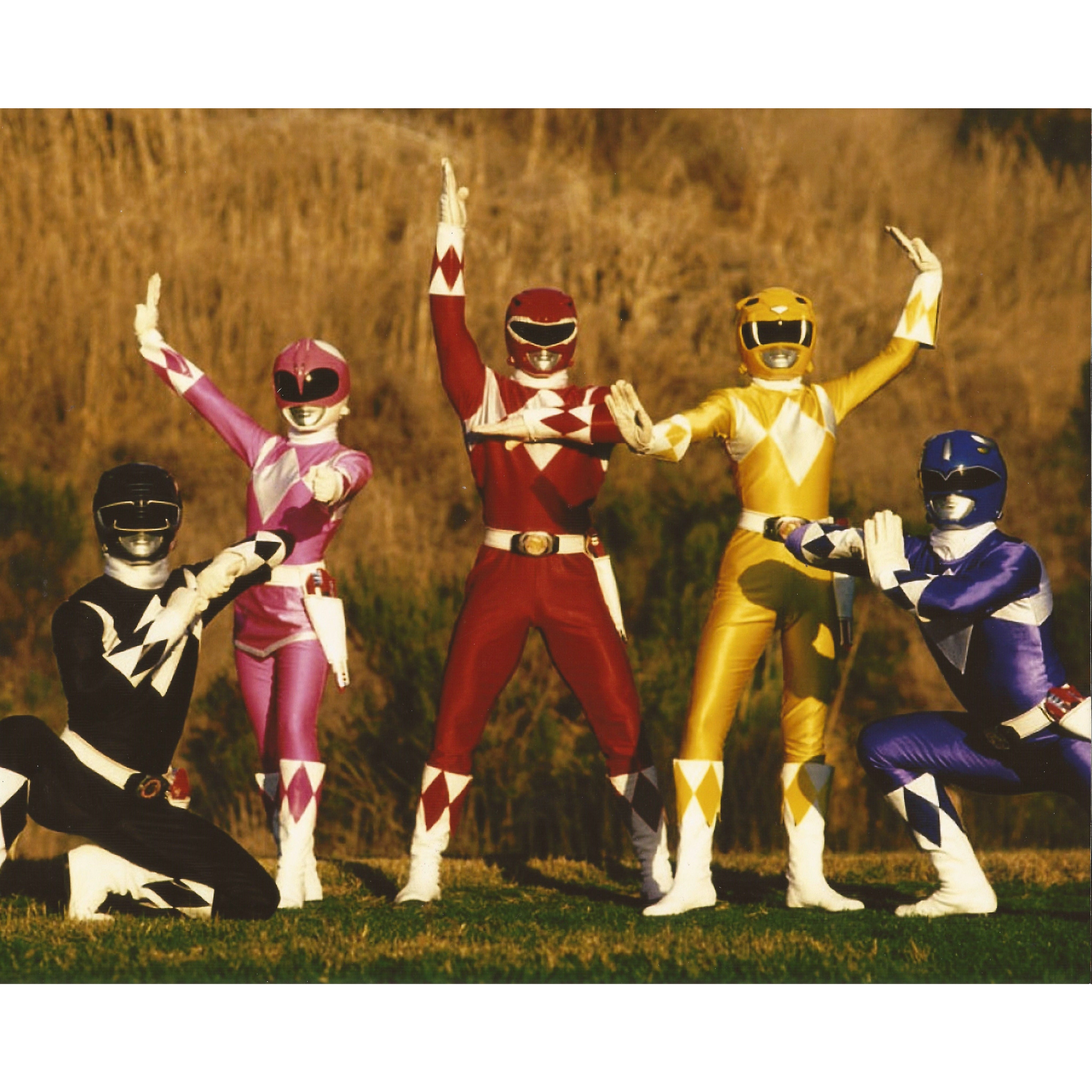Mighty Morphin Ranger Team Photo | Austin St. John – St. John Enterprises