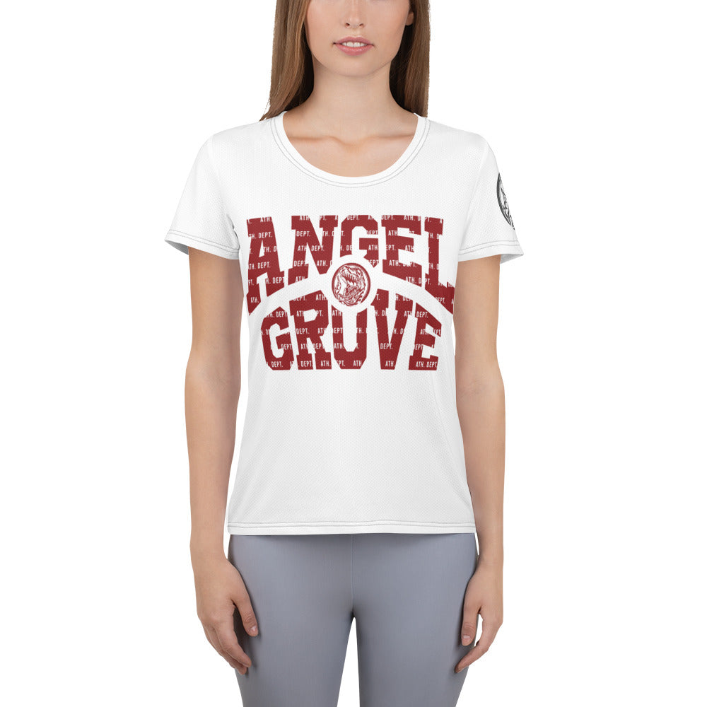 Angel Grove Women's Athletic T-Shirt - St. John Enterprises