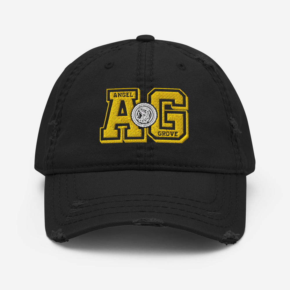 AG Yellow Distressed Hat - St. John Enterprises
