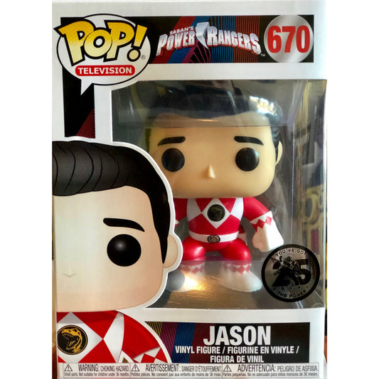 Signed by Austin St. John 670 Unmasked Red Ranger Pop - St. John Enterprises