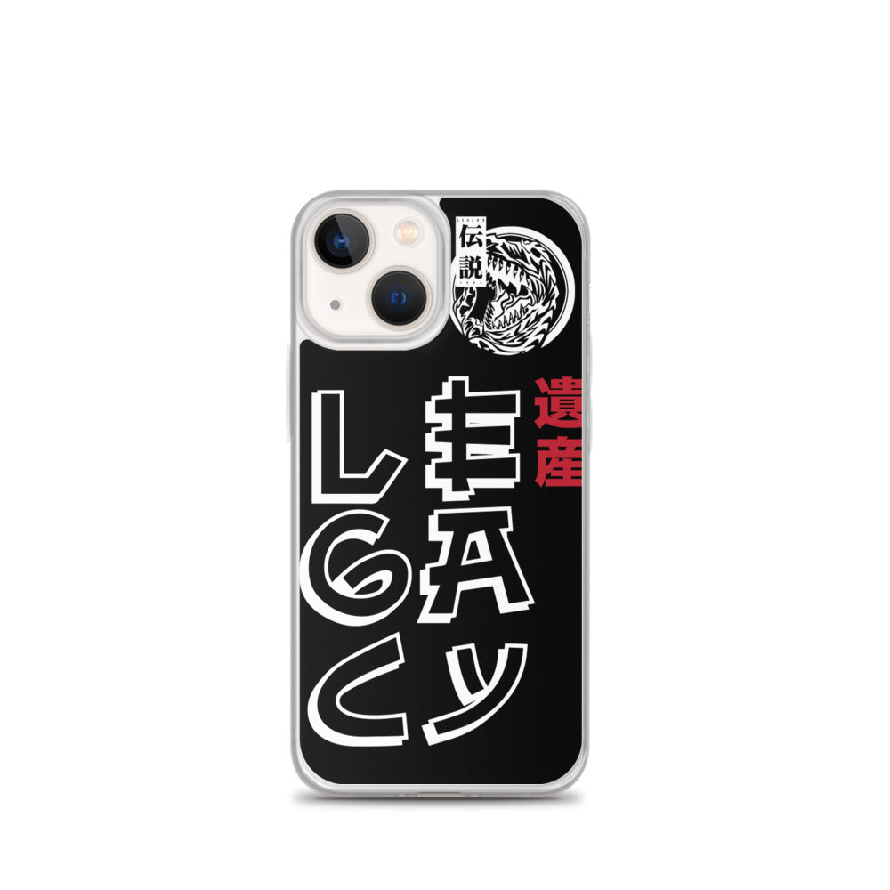 Legacy with Red Ranger Icon iPhone Case - St. John Enterprises