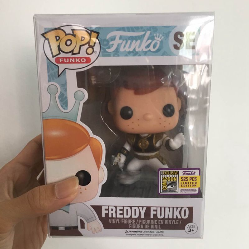 Fundays 2017 Exclusive Funko pop Official Freddy - White Ranger Limited Edition - St. John Enterprises
