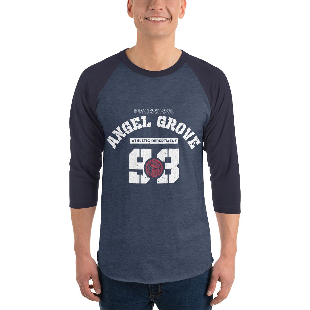 Angel Grove 93 Baseball Shirt - St. John Enterprises