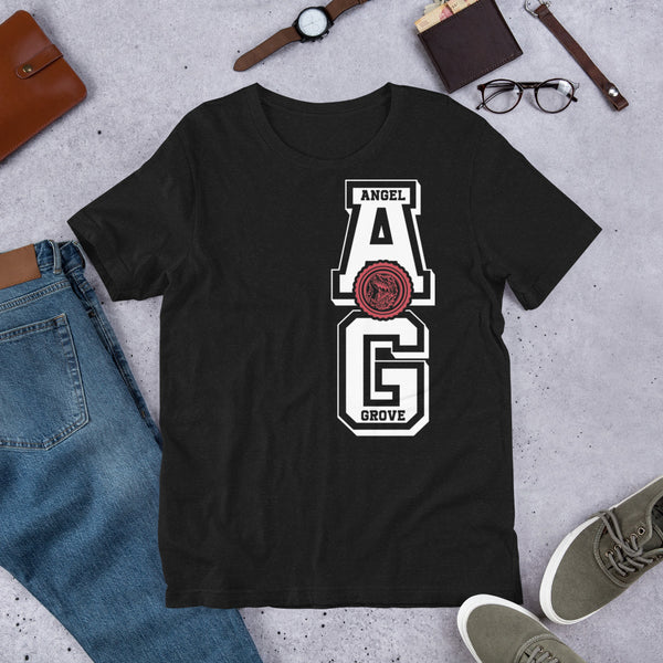 Angel Grove White Short-Sleeve Unisex T-Shirt