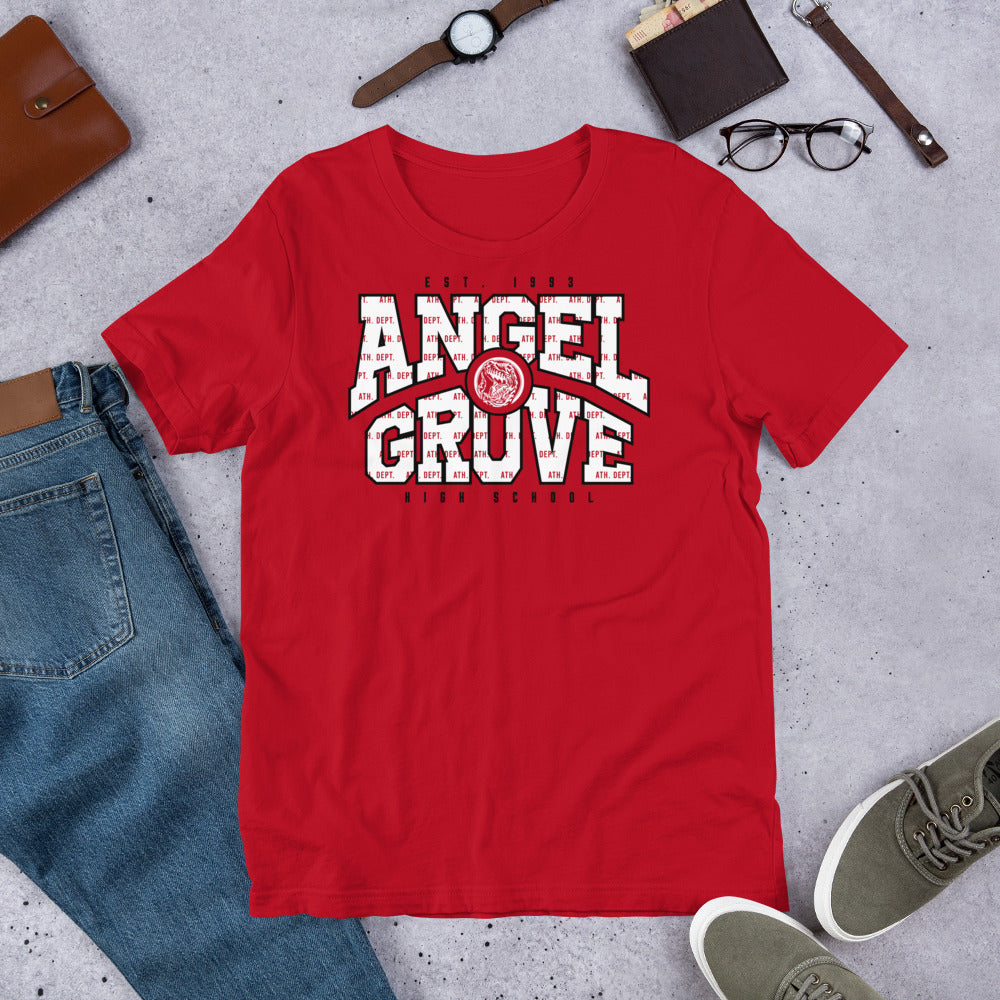 Angel Grove White Short-Sleeve Unisex T-Shirt - St. John Enterprises