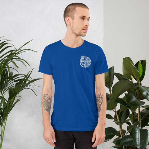 Black Ranger embroidery Short-Sleeve Unisex T-Shirt - St. John Enterprises