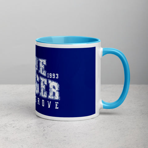 Blue Ranger Mug with Color Inside - St. John Enterprises